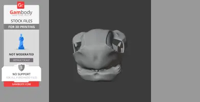 Indri Skull - Skull Replica STL