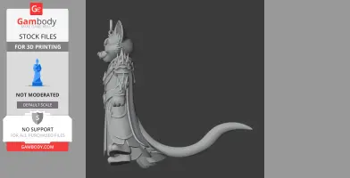 Tom Cat Hades Ring Figure - Mashup Figure STL