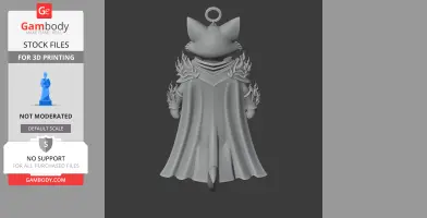Tom Cat Hades Ring Figure - Mashup Figure STL