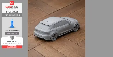 Audi S1 - Scale Vehicle STL
