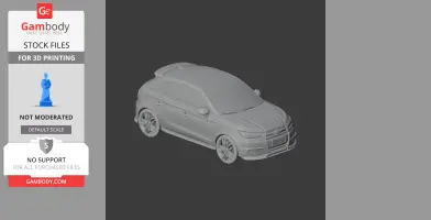 Audi S1 - Scale Vehicle STL