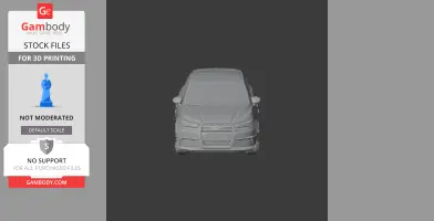 Audi S1 - Scale Vehicle STL