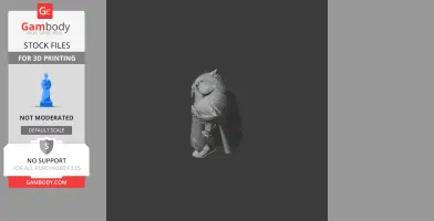 Capitano - Genshin Impact Figurine - Character Figure STL