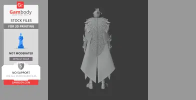 Capitano - Genshin Impact Figurine - Character Figure STL