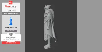 Capitano - Genshin Impact Figurine - Character Figure STL