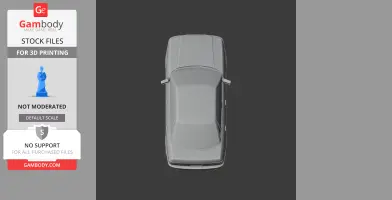 Audi S2 - Scale Vehicle STL