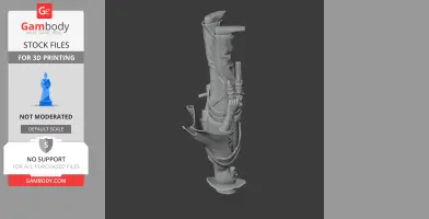 Red River Jack Cowboy Gunslinger - Historical Warrior STL
