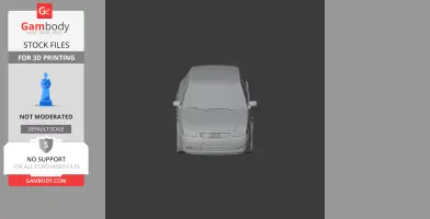 Audi S3 - Scale Vehicle STL