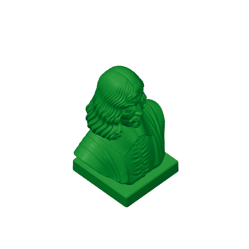 Rene Descartes Bust.3mf