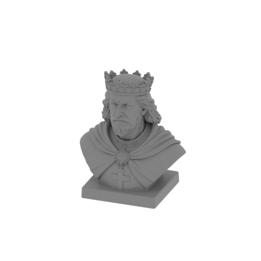 Richard the Lionheart Bust.stl