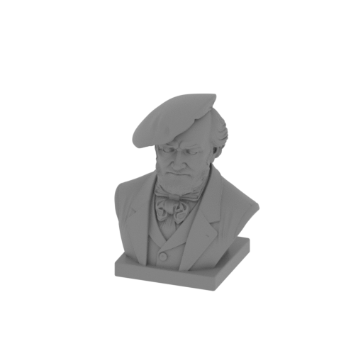 Richard Wagner Bust.stl