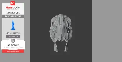 Knifefish Skull - Skull Replica STL