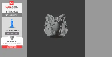 Kokako Skull - Skull Replica STL