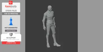 Chamber - Valorant Figurine - Character Figure STL