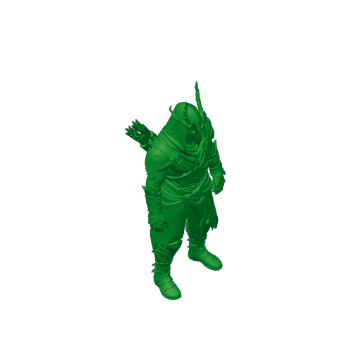 Charred Archer - Valheim Figurine.3mf
