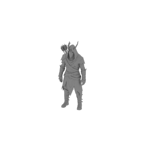 Charred Archer - Valheim Figurine.stl