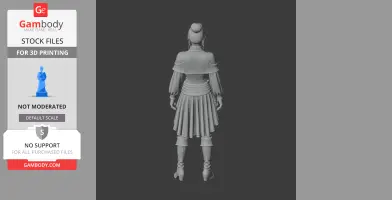 Christine Davain - Vampire Survivors - Character Figure STL