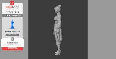 Christine Davain - Vampire Survivors - Character Figure STL