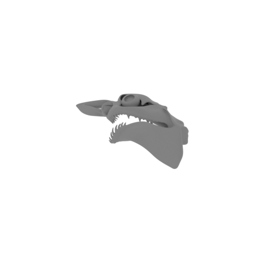 Mako Shark Skull.stl