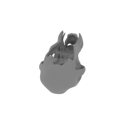 Mandrill Skull.stl