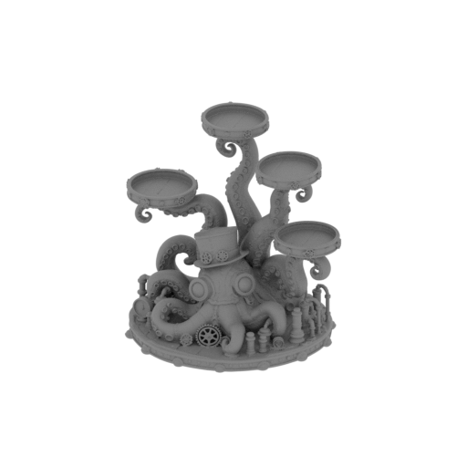 steampunk octopus organizer.stl