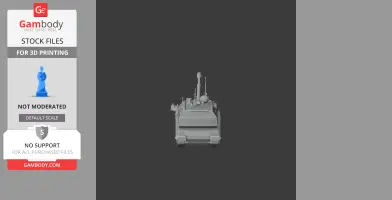 2S19 Msta - Tank Model STL