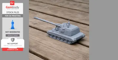 2S19 Msta - Tank Model STL