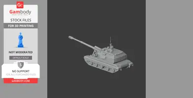 2S19 Msta - Tank Model STL