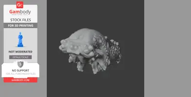 Aachenosaurus Skull - Skull Replica STL