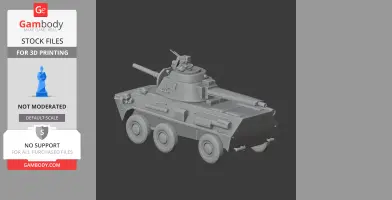 2S23 Nona-SVK - Tank Model STL