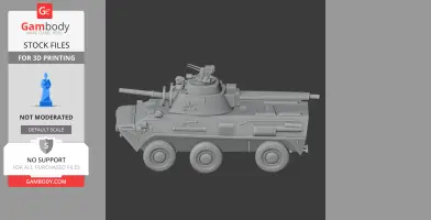 2S23 Nona-SVK - Tank Model STL