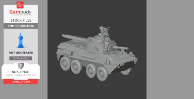 2S23 Nona-SVK - Tank Model STL