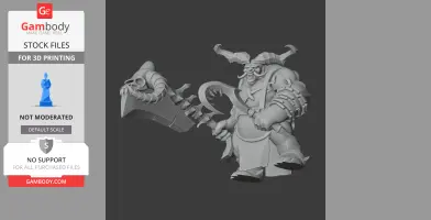 Butcher Diablo 4 Figurine - Character Figure STL