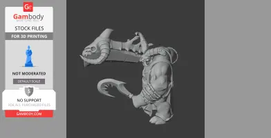 Butcher Diablo 4 Figurine - Character Figure STL