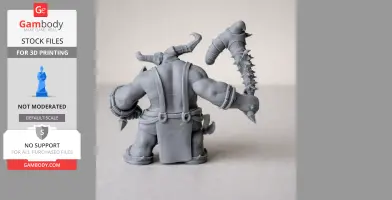 Butcher Diablo 4 Figurine - Character Figure STL