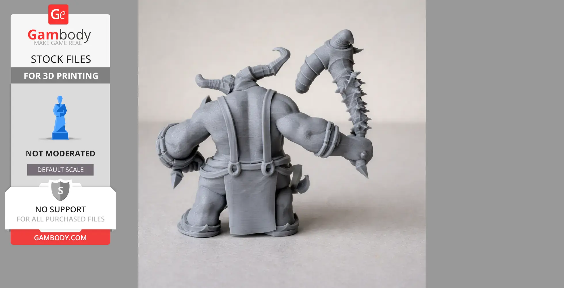 Butcher Diablo 4 Figurine - Character Figure STL