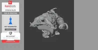 Butcher Diablo 4 Figurine - Character Figure STL