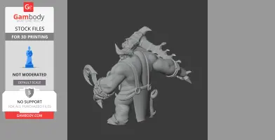 Butcher Diablo 4 Figurine - Character Figure STL