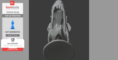 Airakoraptor Skull - Skull Replica STL