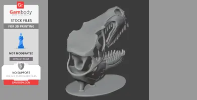 Airakoraptor Skull - Skull Replica STL