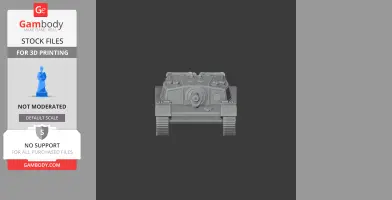43M Zrinyi - Tank Model STL