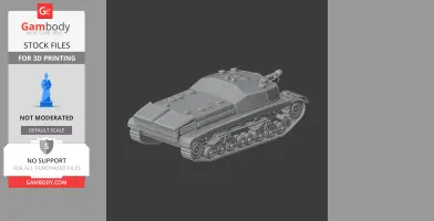 43M Zrinyi - Tank Model STL