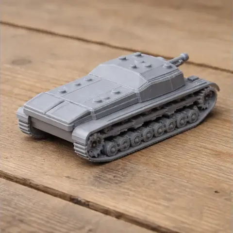 43M Zrinyi - Tank Model STL