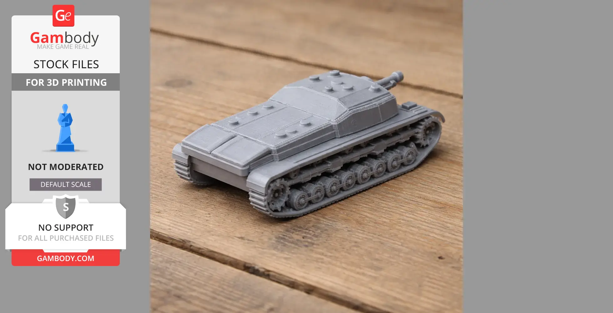 43M Zrinyi - Tank Model STL