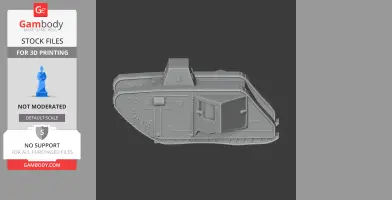 A7VU - Tank Model STL