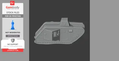 A7VU - Tank Model STL