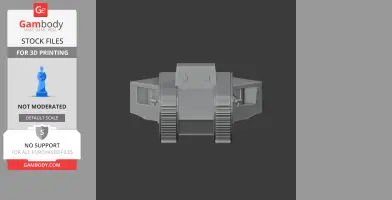 A7VU - Tank Model STL