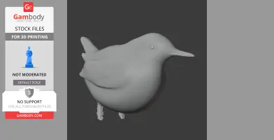 American dipper - Prehistoric Animal STL
