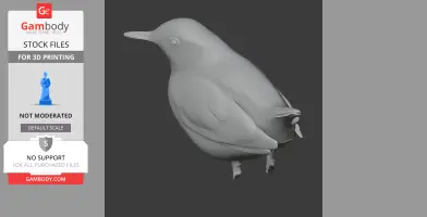 American dipper - Prehistoric Animal STL