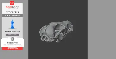 Aliwalia Skull - Skull Replica STL
